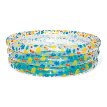 Basen ogrodowy dla dzieci 170x53cm Tropical BESTWAY + Łatka naprawcza